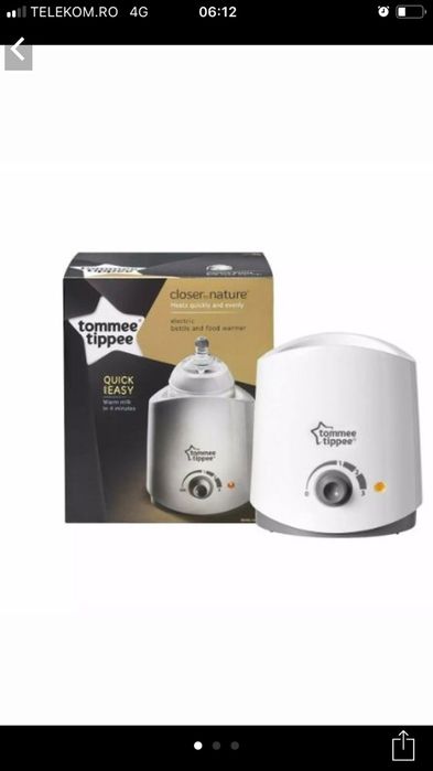 Incalzitor electric pentru biberoane Tommee Tippee ( nou)