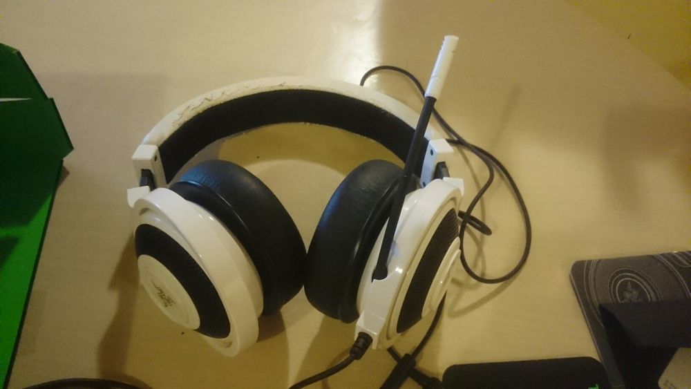 Headsets gaming Razer Kraken Pro 7.1 White.