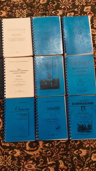 Книги 8 и 6 класс