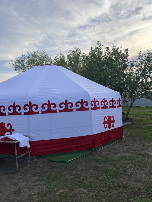 Юрта новая Велюр Газон