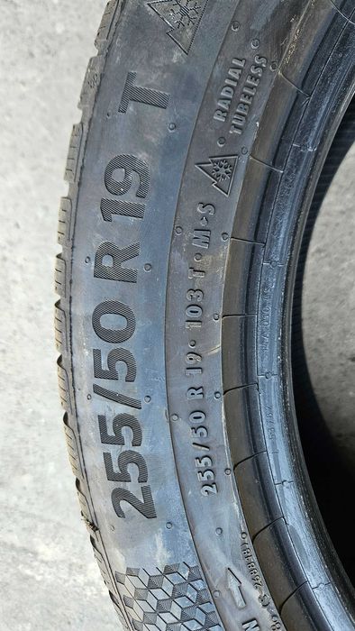 1x Anvelopa / anvelope iarna Continental WinterContact TS870P ContiSeal | 255/50 R19 103T | profile ~ 8,5 mm | DOT: 0325