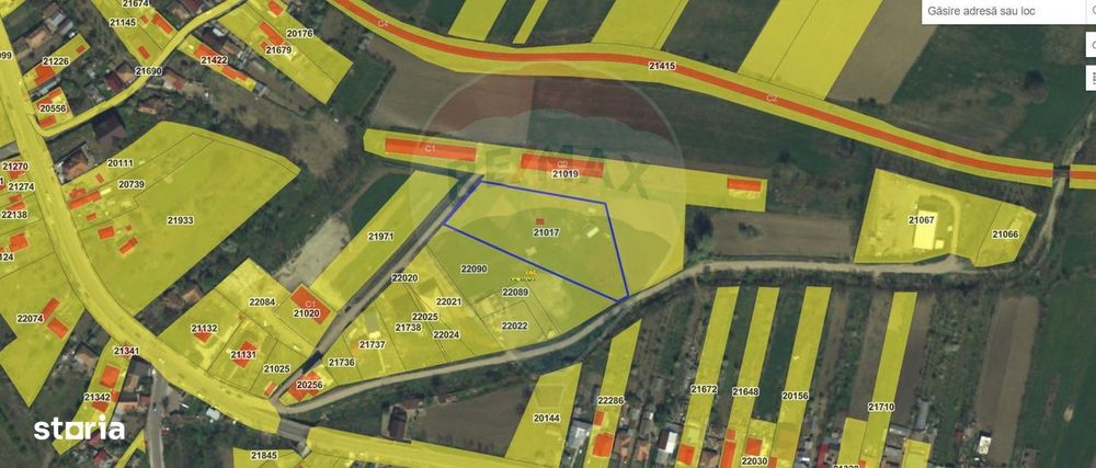 Teren de vanzare intravilan 17,581mp Cislau, judetul Buzau