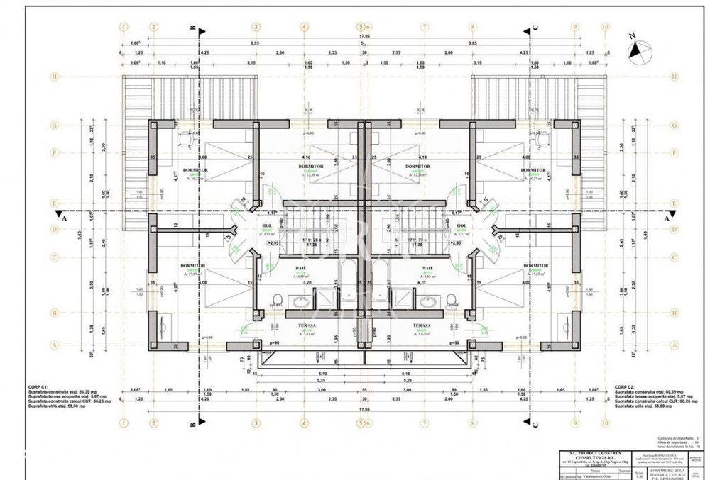 Casa Tip Duplex | 4 Camere | Semifinisata | Dezmir