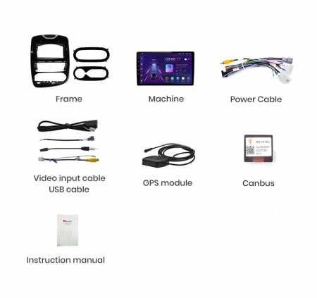 Navigatie  Android Renault Clio 4 Carplay Android Auto + Camera