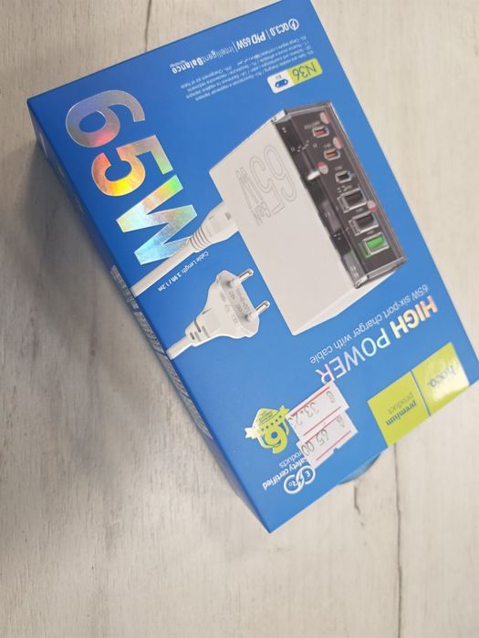 Hoco Fuerza N36 6in1  65W GaN Charger