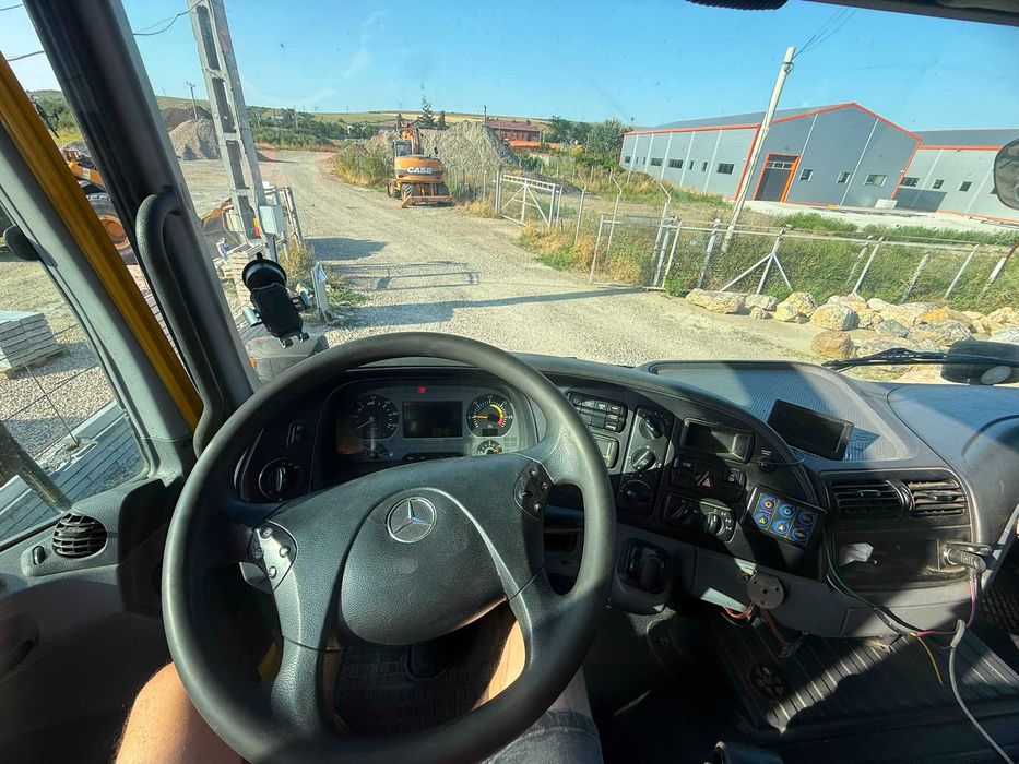 Mercedes Actros 1832 4x4 Euro 4 2008 – 146.000 km – Basculabil – Lama Sararita + Perie