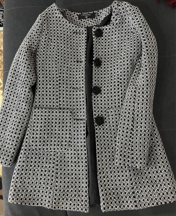 Элегантный жакет в стиле Chanel (Твид)