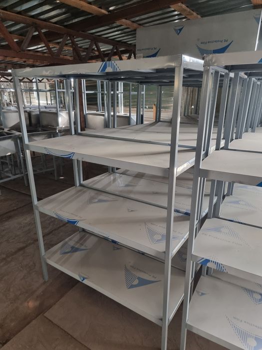 Истеллаж нержавека цех озидан