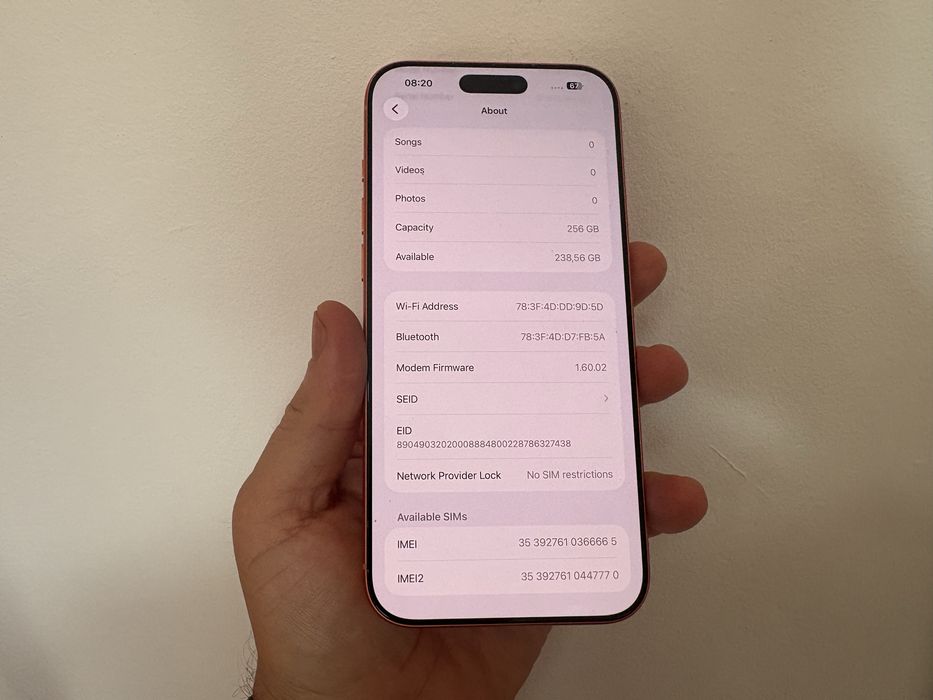 Iphone 17 Pro Max, 256 GB, Cosmic Orange