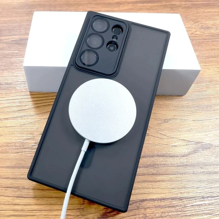 Samsung S25,S24,S23,S22 всички модели magsafe кейс защита на камерите