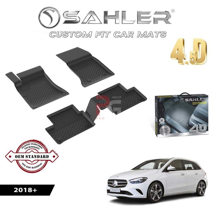 Гумени стелки за Mercedes / Мерцедес / W247 2018+