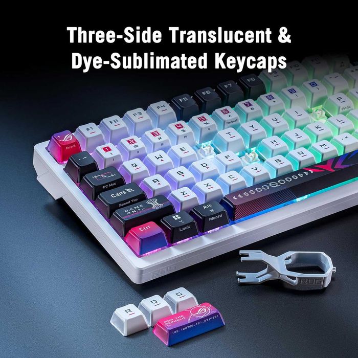 Беспроводная клавиатура Asus ROG Azoth X [White | Белая]