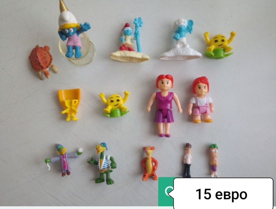 Детски фигурки, Лот 6 броя