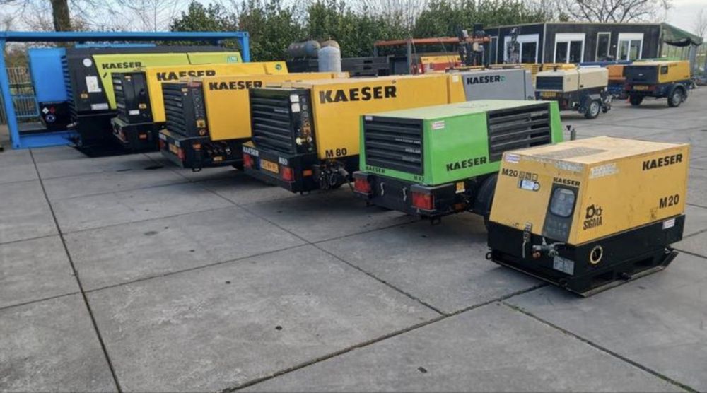 Motocompresor Kaeser 2,6mc - Atlas 3,5mc - Kaeser 4,3mc - Compair 5mc