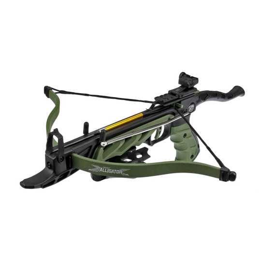 Мини пистолетен арбалет Man Kung Alligator MK-TCS1-G 80 lbs 184 fps