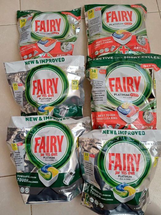 Capsule Fairy-maşină de spălat vase