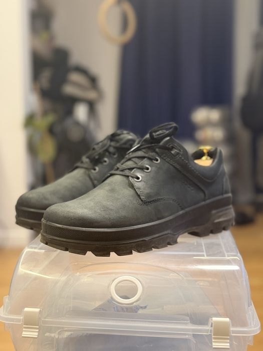 ECCO RUGGED TRACK — Мужские кожаные ботинки | 42 размер