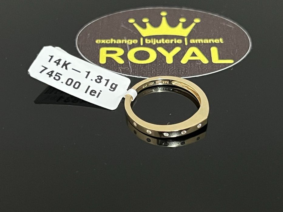 Bijuteria Royal CB : Inel dama aur 14k 1,31 grame