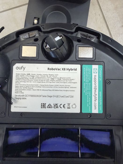 Anker Eufy RoboVac X8 Aspirator Robot Wifi Hibrid 2-in-1 Negru
