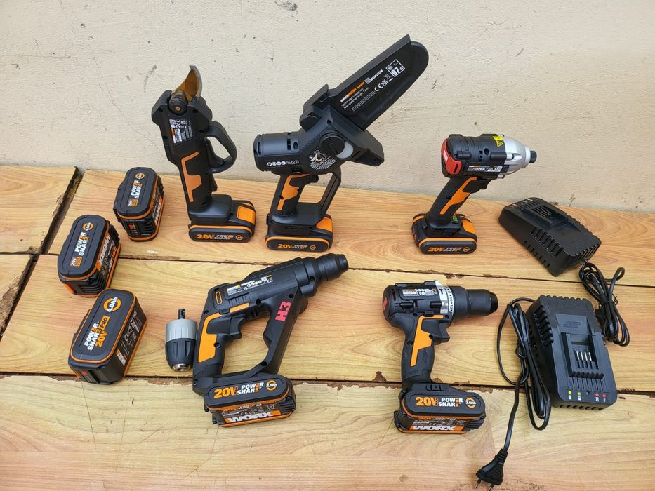 Scule cu acumulator WORX 20 V
