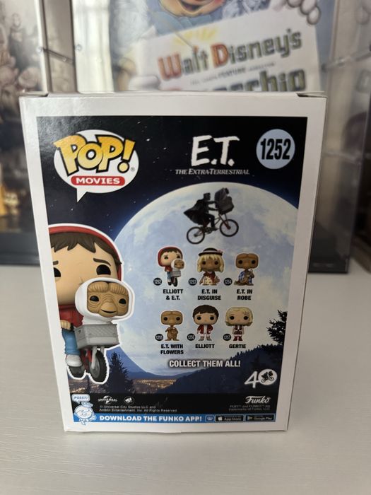 Funko pop Elliot & E.T.