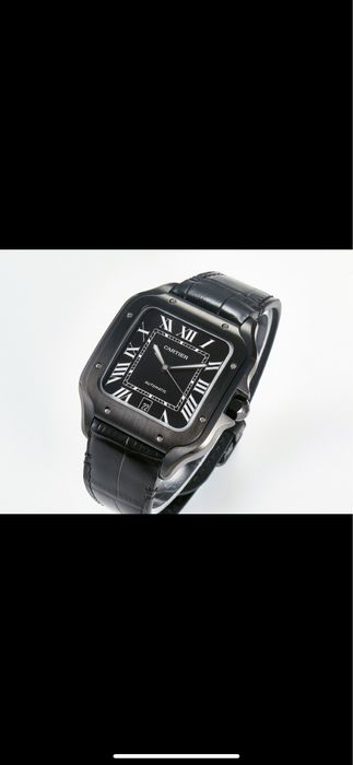 Cartier Santos Black