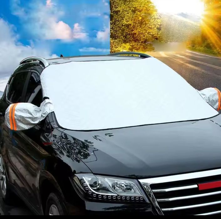 Prelată auto parbriz – protecție grindină și raze UV