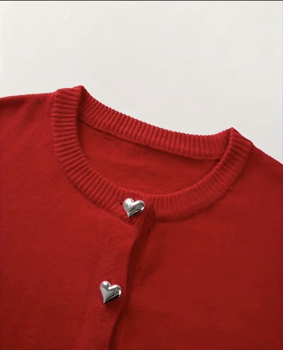 Cardigan rosu S nou