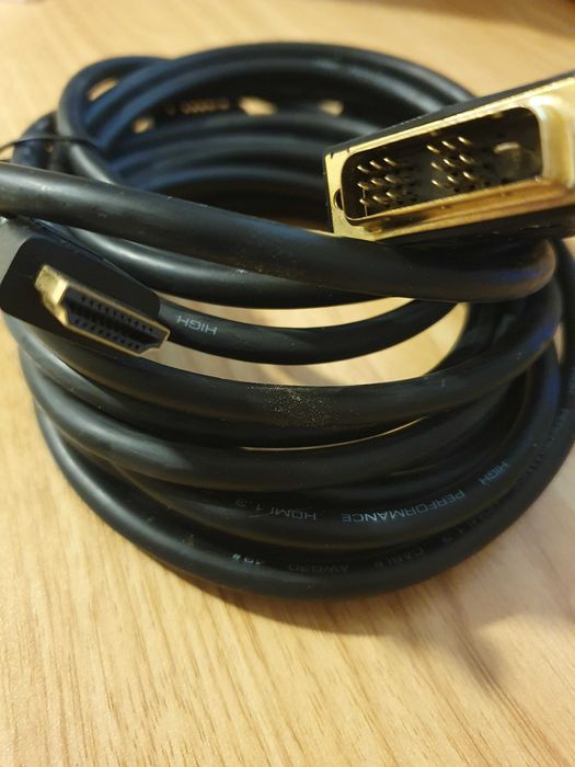 DVIм/HDMI кабел, 5м
