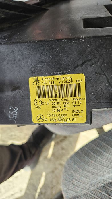 Фарове със халоген за Мерцедес А класа-W 169