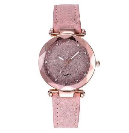 Ceas de mana pentru femei, moda de lux coreeană, aur roz