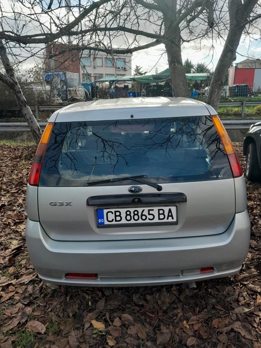 Продавам Субаро Джъсти4×4 1.5 2004 газ бензин