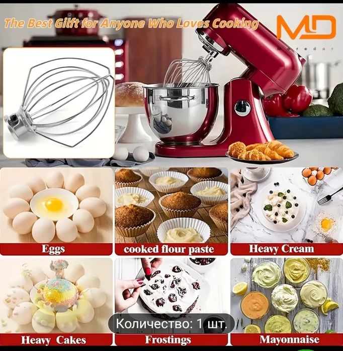 Венчик на кухонный комбайн