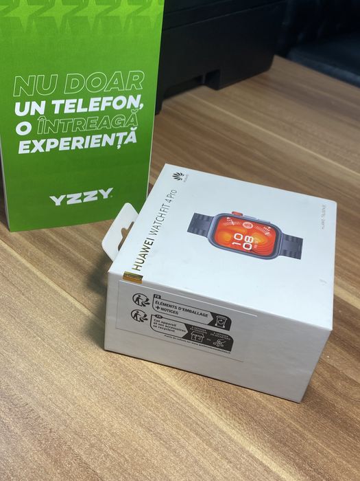 Huawei Watch FIT 4 Pro / Black | Nou desigilat