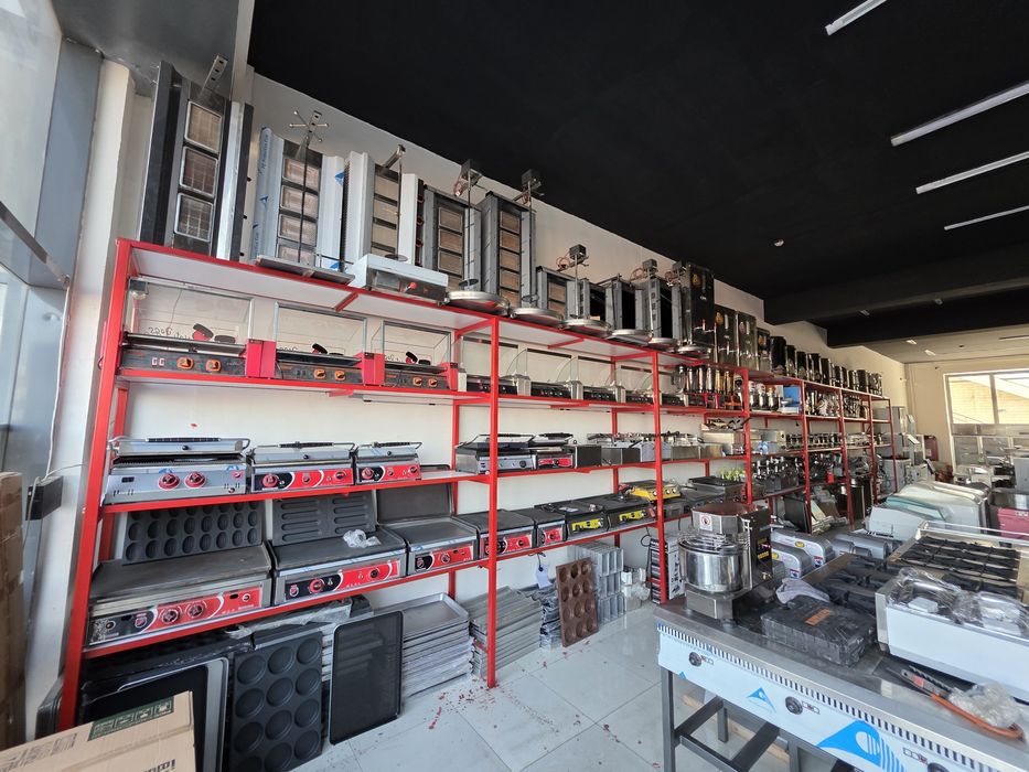 Shovurma aparat barcha turidan Tostir izgira  fast food uchun barchasi