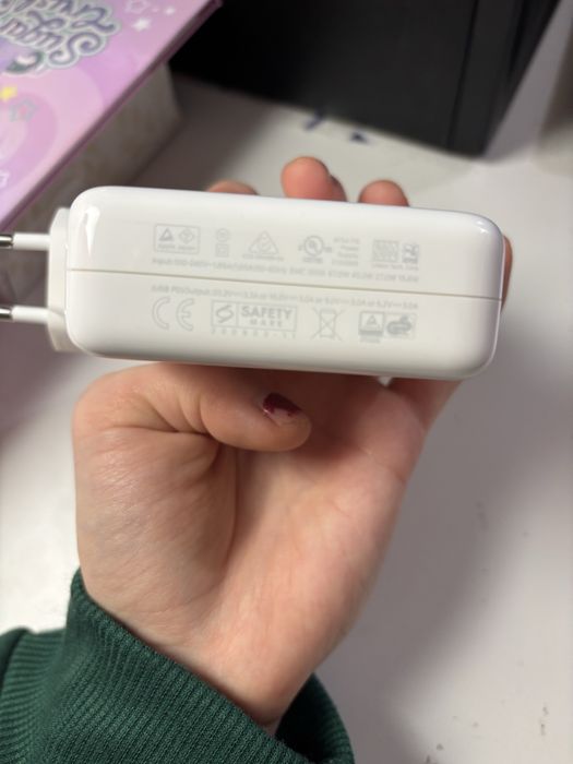 Incarcator Apple USB-C Power Adapter - 67W, Fast Charge, alb