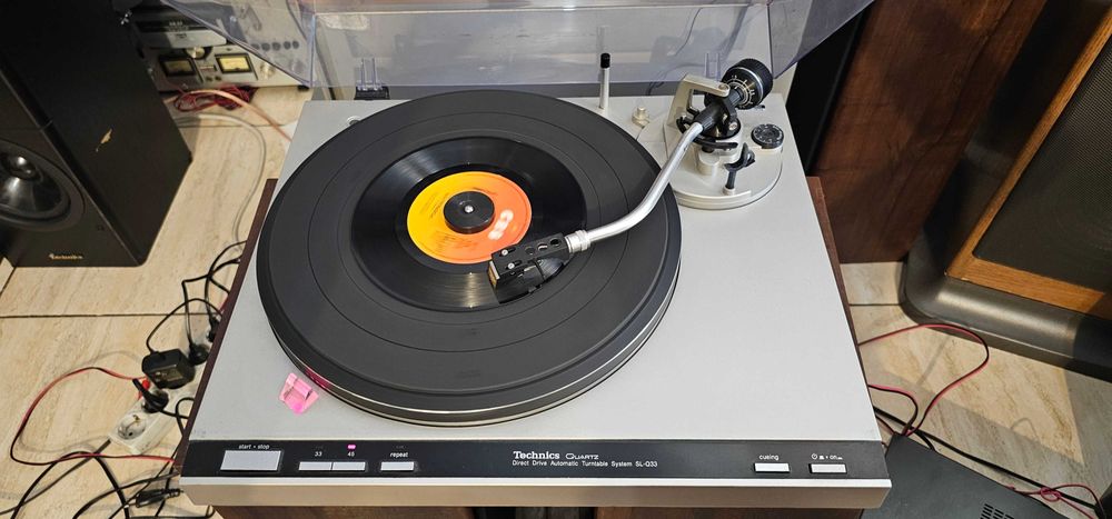 Pickup Technics SL-23A sau Technics SL-Q33 Direct Drive cu test video!