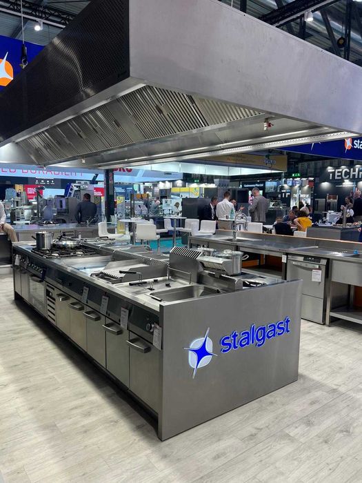 Linie completa bucatarie + Hota pe inductie cu compensare Aer