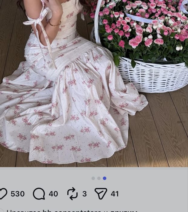 Новое платье нарядное с этикеткой