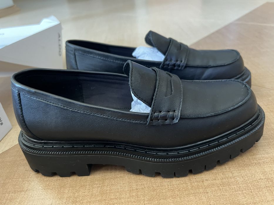 Нови кожени лоуфъри Aldo Bigstrut, 40 номер