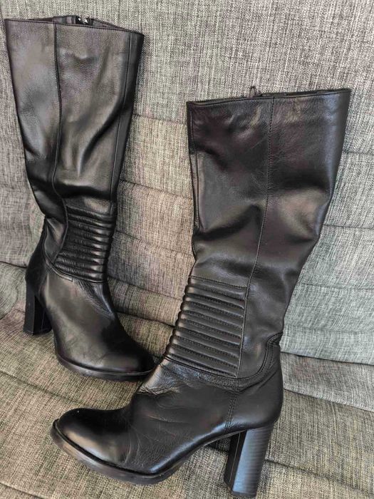 Дамски ботуши естествена кожа