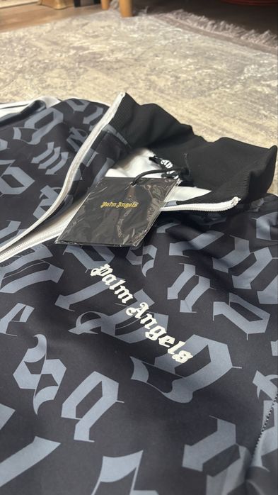 palm angels zip