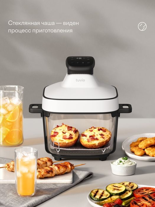 Аэрогриль электрический NARRAZIONE ERA-620D / 6л,1500вт, 9 программ, а