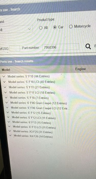 Joystick BMW GW 9 296 906-01