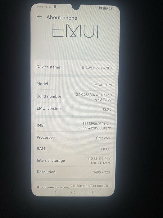 HUAWEI nova Y70 impecabil negociabil!!!
