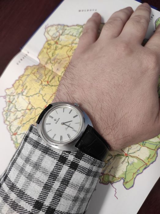 Ceas RADO Simplon vintage - mecanic, 17 rubine, functional