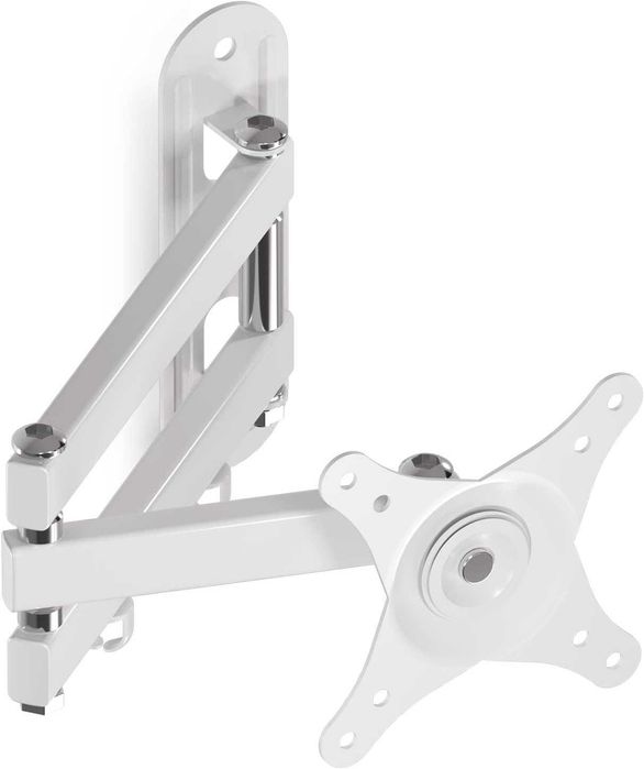 Suport monitor pe perete, pivotant, regrabil , 24-32", alb sau negru
