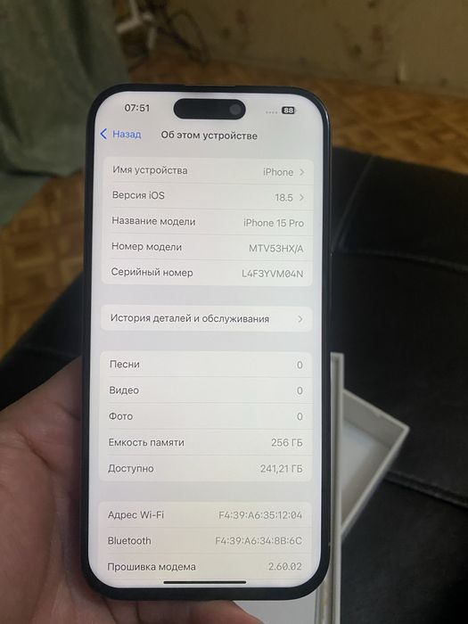 Iphone 15 pro 256 GB