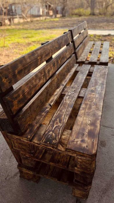 Лавки из поддонов