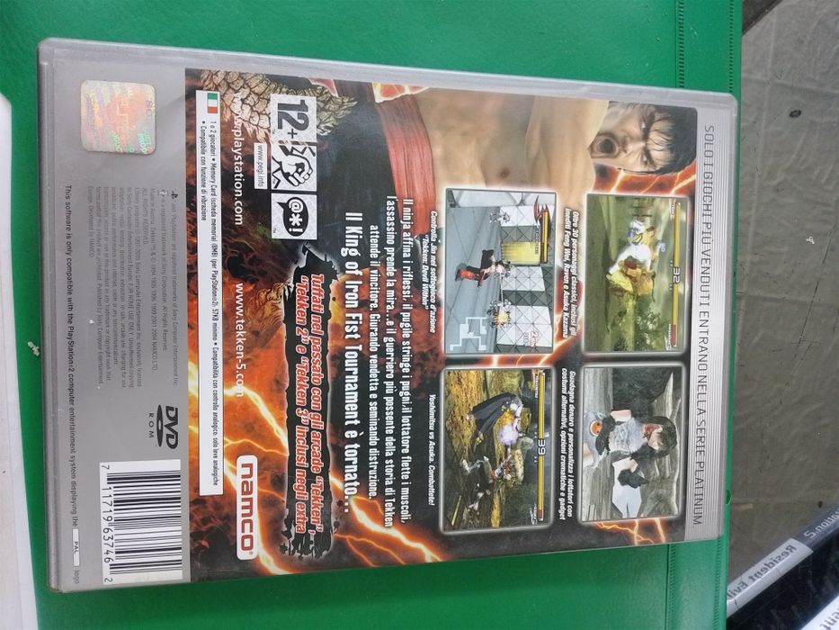 Игра за пс2 tekken 5 ps2